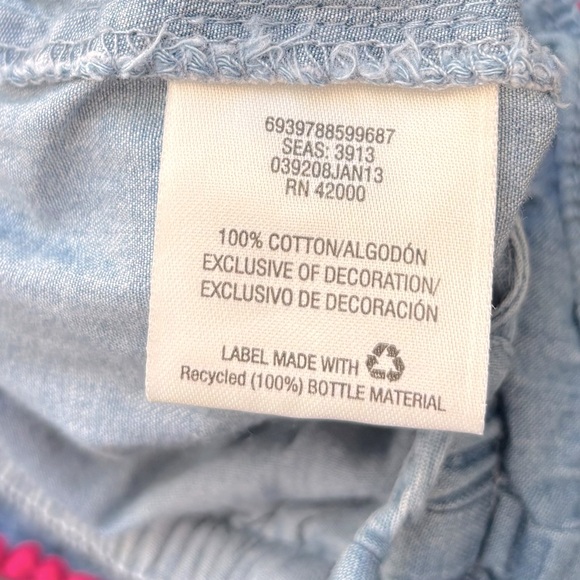 Cute Sequined Belted Romper Baby Route 66 - Picture 4 of 13